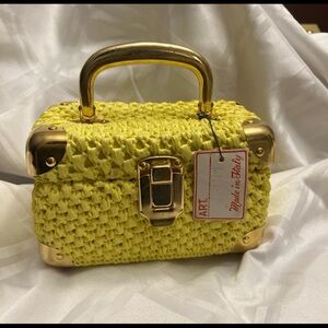 Vintage Italian box purse